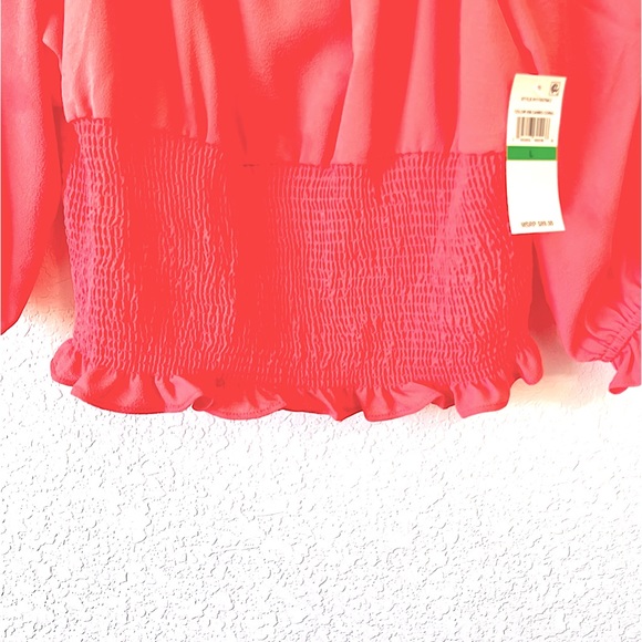 ⭐️1.State⭐️ Top Size L color: coral - Picture 7 of 11